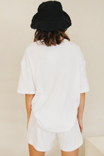 Load image into Gallery viewer, Mix It Up Knit Shorts // White
