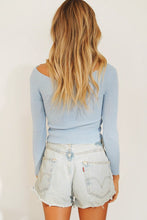 Load image into Gallery viewer, The Coolest Woman Knit Top // Sky
