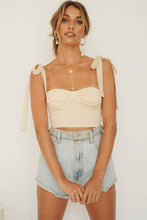 Load image into Gallery viewer, VG Italian Style Tie Top // Nude
