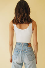 Load image into Gallery viewer, Palm Valley Ribbed Top // White
