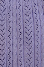 Load image into Gallery viewer, Sofia Button Front Knit Top // Lilac
