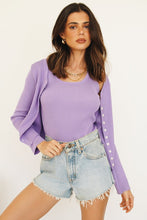 Load image into Gallery viewer, Style Spotlight Ribbed Knit Set // Purple
