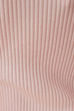 Load image into Gallery viewer, Read My Lips Drawstring Knit Top // Baby Pink
