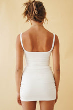 Load image into Gallery viewer, VG Rough Rider Mini Skirt // White
