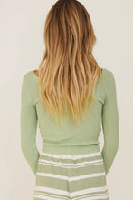 Load image into Gallery viewer, The Coolest Woman Knit Top // Sage
