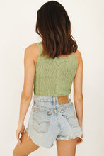 Load image into Gallery viewer, New Sensations Knit Cami // Sage
