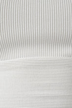 Load image into Gallery viewer, Cooler Than You Ribbed Tie Back Top // Stone
