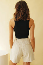 Load image into Gallery viewer, Must Have Ribbed Top // Black
