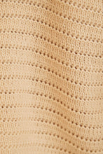 Load image into Gallery viewer, Paris 1994 Button Front Knit Top // Natural
