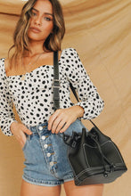 Load image into Gallery viewer, Midnight In Paris Top // Leopard

