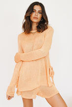 Load image into Gallery viewer, Wild Ways Knit Set // Peach
