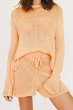 Load image into Gallery viewer, Wild Ways Knit Set // Peach
