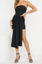 Load image into Gallery viewer, VG Dance With Me Glitter Mini Dress // Black
