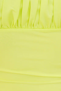VG Rough Rider Mini Dress // Lime