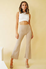 Load image into Gallery viewer, Lost In New York Ribbed Pants // Taupe

