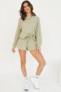 All At Once Shorts // Khaki