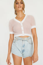 Load image into Gallery viewer, Chic Collection Button Front Knit Top // Musk

