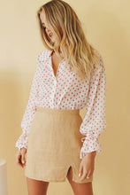 Load image into Gallery viewer, April In Paris Button Front Shirt // Spot
