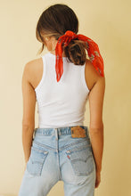 Load image into Gallery viewer, Clean Slate Ribbed Top // White
