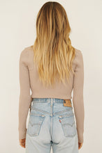 Load image into Gallery viewer, Look Ahead Wrap Top // Taupe
