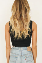 Load image into Gallery viewer, Hollywood Parties Top // Black
