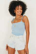 Load image into Gallery viewer, 1998 Tie Knit Top // Sky

