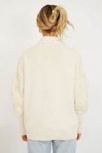 Load image into Gallery viewer, When In Paris Knit // Cream
