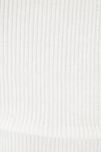 Load image into Gallery viewer, Summer Notes Ribbed Knit Top // White
