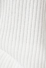 Load image into Gallery viewer, Shady Palms Button Front Knit Top // White
