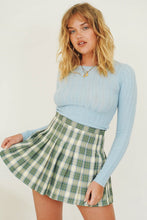 Load image into Gallery viewer, Make It 90’s Mini Skirt // Check
