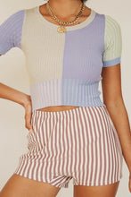 Load image into Gallery viewer, It&#39;s A Thing Ribbed Knit Top // Purple
