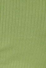 Load image into Gallery viewer, Manhattan Minimalist Ribbed Knit Mini Dress // Moss
