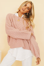Load image into Gallery viewer, Morning Sun Knit // Rose
