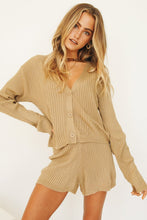 Load image into Gallery viewer, Euro Vibes Knit Set // Mocha
