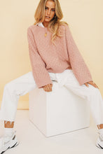 Load image into Gallery viewer, Morning Sun Knit // Rose
