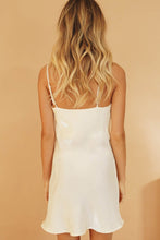 Load image into Gallery viewer, VG A 90&#39;s Muse Bias Cut Mini Dress // Cream
