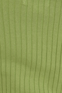90's Revival Ribbed Knit Cami // Sage