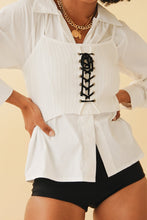 Load image into Gallery viewer, 90&#39;s Revival Ribbed Knit Cami // White
