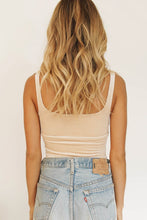 Load image into Gallery viewer, VG Mid 90&#39;s Velvet Top // Nude
