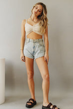 Load image into Gallery viewer, Photographers &amp; Musicians Knit Crop // Natural
