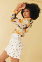 Load image into Gallery viewer, Sunset Walks Mini Skirt // Spot
