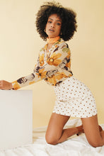 Load image into Gallery viewer, Sunset Walks Mini Skirt // Spot
