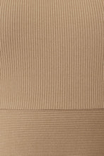 Load image into Gallery viewer, Disco Days Tie Back Top // Mocha
