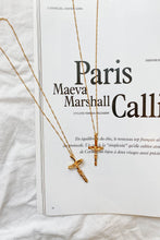 Load image into Gallery viewer, Written For You Cross Necklace
