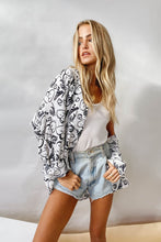 Load image into Gallery viewer, VG Nights In Paris Button Front Shirt // Print
