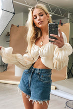 Load image into Gallery viewer, VG Future Classic Button Front Top // Nude
