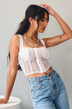 Load image into Gallery viewer, VG Vintage Feeling Lace Top // White
