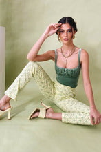 Load image into Gallery viewer, VG Mid 90&#39;s Velvet Top // Sage
