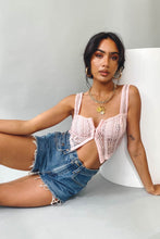 Load image into Gallery viewer, VG Vintage Feeling Lace Top // Pink
