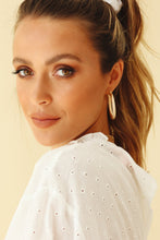 Load image into Gallery viewer, Golden Edge Hoops
